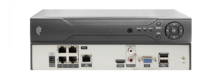 4-х канальный сетевой IP- видеорегистратор NVR-407-U PoE