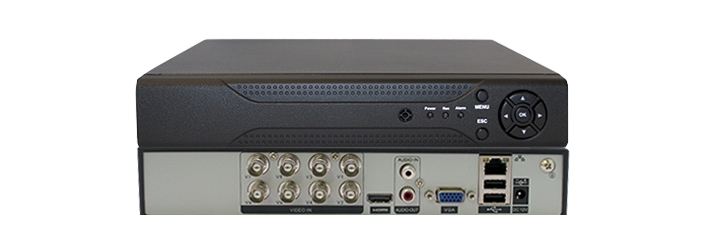8-канальный гибридный видеорегистратор HVR-807-U